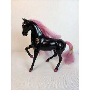 Lewis Gallob Toys Horse Black 1984 Incomplete Does Not Work Used